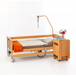 Elektrická polohovateľná posteľ Burmeier Dali - predĺžená dĺžka